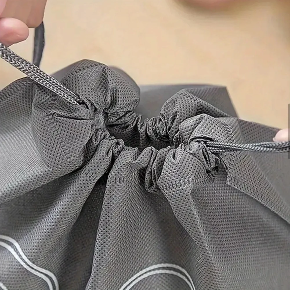 NEW 2 pcs Travel Shoes Storage Bags: Dustproof, Portable, and Lightweight - Picture 3 of 5